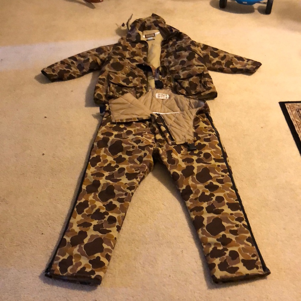 Remington cameoflage jacket with matching overalls